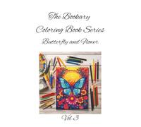 Butterflys & Flowers Vol 3: A Nature-Inspired Coloring Journey Through Gardens, Wings, and Blooms. Coloring for all ages