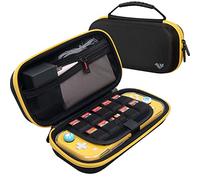 ButterFox Funda de transporte extragrande para Nintendo Switch Lite, se adapta al cargador adaptador de CA, compatible con la funda protectora JETech y la mayoría de los agarres, almacenamiento de