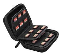 ButterFox Funda para Nintendo Switch, con 45 interruptores, Soporte para Tarjetas de Juegos o Tarjetas de Memoria PS Vita o SD (45 Juegos + 12 microSD)