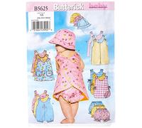 Butterick B5625LRG - Patrones de Costura para Confeccionar Ropa de bebé (Tallas L-XL)
