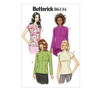 Butterick b6134 Patrón de Costura [en inglés, alemán y francés], BTK 6134 A5 (6-14) Deu. Gr. 32-40