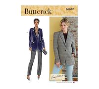 Butterick B6862F5 Chaqueta para mujer F5 (16-18-20-22-24), Papel