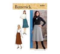 Butterick B6866F5 Falda/Pantalones F5 (16-18-20-22-24), Papel