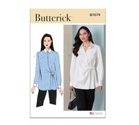 Butterick B7079 - Patrón de costura para camisetas de mujer