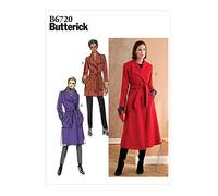 Butterick Paper Pattern-B6720XY-MISSES-OUTERWEAR, White, XY (SML-MED-LRG)