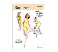 Butterick Paper Pattern B6989U5 - Mono para mujer, blusa y falda U5 (16-18-20-22-24), multicolor