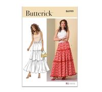 BUTTERICK Paper Pattern B6999K5 - Faldas de mujer K5 (8-10-12-14-16)
