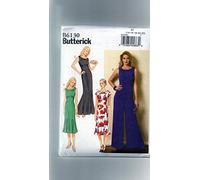 Butterick Patrón 6130, Vestido y Mono para Mujer, Tallas, Multicolor, E5 (14-16-18-20-22)