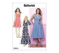 Butterick Patterns 6446 - Patrones para Vestidos de Mujer, Tallas 14-22, Papel, Multicolor, E5 (14-16-18-20-22)