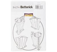 Butterick Patterns B4254 - Patrón e Instrucciones para Coser corpiños y corsés (de XL a XXL), Color Blanco