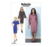 Butterick Patterns MCCALL 's Patterns 6479 E5 - Patrón de Costura para Vestidos de, Multicolor, tamaños 14 - 22