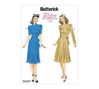 Butterick Patterns MCCALL 's Patterns 6485 A5 para patrón de Costura para Vestidos, Multicolor, tamaños 6 - 14