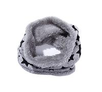 Butterme Forro Polar de Felpa Unisex de Invierno Forro Polar Pa?uelo de Cuello Estrella Bufanda de Cuello Estampado