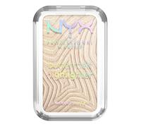 NYX Professional Makeup Buttermelt Highlighter, Iluminador en Polvo, Fórmula Resistente a Transferencias con Manteca de Mango, Karité y Almendra para un Glow Radiante, 12 Horas, Bright y Butta