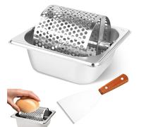 Butterroller, Butterrad Burger, 1000 ml, espolvoreador de mantequilla de acero inoxidable, duradero distribuidor de mantequilla, herramienta de rodillo de mantequilla, dispensador de mantequilla para