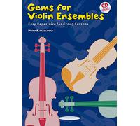Butterworth gems vol 1 vln ens bk/cd livre sur la musique: Easy Repertoire for Group Lessons, Book & CD