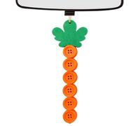 Button Bunny DIY Craft Kit - Easter Pendant Making Set, Colorful DIY Ornament Kit | Fun Beginner-Friendly Holiday Activity for Easter, Christmas, Birthday, Handmade Stocking Stuffers