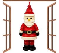 Button Christmas Tree Craft - Kit de decoración de botón, snowman Craft Set | Holiday DIY Decoración Suministros Winter Festival Party, Creative Handmade Christmas Tree Ornament Kit for Garden Lawn