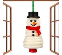 Button Christmas Tree Craft - Kit de decoración de botón, snowman Craft Set | Holiday DIY Decoración Suministros Winter Festival Party, Creative Handmade Christmas Tree Ornament Kit For Garden Lawn