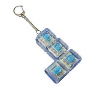 Button Click Fidget - Juguete de teclado con 4 funciones, aliviador de estrés, de escritorio, herramienta de actividad de atención, accesorios de entretenimiento de relajación, para dormitorio de