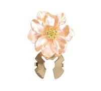 Button Covers for Women - Golden Base Cufflinks | Alloy Flower Design Button Jewelry 10g Single Piece for Blouses Jeans Wedding Dress Diy Sewing Crafting Embellishment Clothes Bags Shoes Decoration
