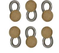 Button Extenders for Jeans & Pants Button Extender - Super Sturdy Flex Button Pant Extender Adds 1-2 Inches, Ideal for Waist Extenders for Pants for Women & Men, No-Sew Easy Use (#8)