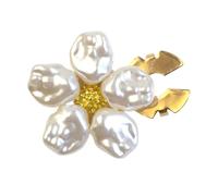 Button Jewelry Covers - Flower Faux Pearl Button Accessory For Formal Attire | Alloy With Decorative Design, Elegant Cufflink Function, Home Office Travel Shirts Blouses Dress Accessories