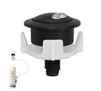 Button Push Button, High-Performance Flush Replation, Easy-Install Flusher with Two Flush Options, Durable Tank Parts for Maintenance, Plumbing Repair in Apartment, Home, or Rental Use
