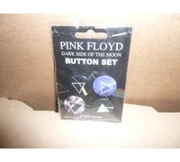 Button Set 4 (épingle 30mm) - Pink Floyd dark side of the moon