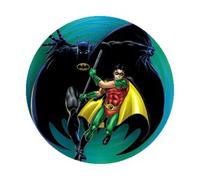Button set DC Comics Batman and Robin Button (6 piezas), 1.25 pulgadas