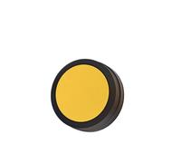 Button Switch Control Start Stop Self Reset No Lamp Normally Open Normally Closed Screw Pin Connection Without Lamp Momentary(PC-Yellow,1NO)