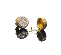 Buttons Clip On Shirt Cufflinks Accessories Women No Sew para manualidades, bodas(Color 4)