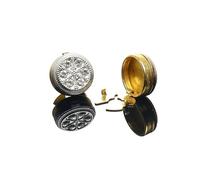 Buttons Clip On Shirt Cufflinks Accessories Women No Sew para manualidades, bodas(Silver)