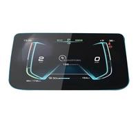 BUTUFYTR Protector Pantalla Vidrio Templado Para BYD Yuan 2019 10,1 Pulgadas Película Protectora Antiarañazos Para Tablero Protector Pantalla Navegación(Instrument Film 8")