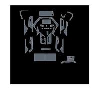 BUTUFYTR Protector Pantalla Vidrio Templado para Lexus LX 600 LX600 2022 2023 Antiarañazos Película Protectora TPU para Navegación GPS Coche(All For RHD)