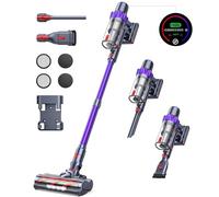 Buture Pro VC70 Aspiradora sin Cable, 450W/38KPa con Modo Automático, Pantalla Táctil, Silenciosa hasta 55 Minutos, Cepillo Anti-enredos para Pelo de Mascotas/Alfombras/Suelos Duros, Ligera