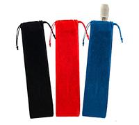 Butyeak Bolsa para Flauta, Recorder Bolsa, Estuche para Flauta Dulce Soprano, Flauta Bolsa Almacenamiento, Ideal para Flautas, Clarinetes, Baquetas, Armónicas, Cucurbitáceas, 3 Piezas(37X6cm)