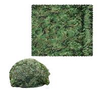 Butyeak Red Camuflaje Sombra Exterior, Toldo Camuflaje, Mallas de Camo, Tela Camo, Toldo Exterior Terraza, Red de Sombra, Malla de Ocultacion Jardin, Red de Camuflaje para Protección Solar, 1.5x2M