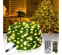 Buudala Cadena de Luces de Navidad, 30M 300 LED Guirnalda luminosas de Interior Exterior, IP67 Luces Arbol Navidad Decoracion, 8 Modos Guirnaldas Luminosas para Fiestas Jardín Patios Bodas
