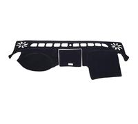 BUULOO Alfombrilla para salpicadero de Coche,Compatible para Isuzu D-MAX 2015 2016 2017 2018,Alfombrilla Cubre salpicadero.,A-lhd