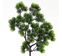 BUUNHI Planta Artificial 1pc 42cm Planta Artificial de plástico Rama de Pino Falso decoración del Banquete de Boda del hogar Plantas Decorativas