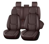 Buuoo Fundas de asiento de coche de ajuste universal para Dodge-Caliber/Dodge-Caravan/Dodge-Nitro, juego completo de fundas de cojín de piel de napa
