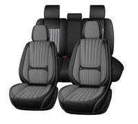 Buuoo Fundas de asiento de coche de ajuste universal para Toyota Land Cruiser Prado Land Cruiser Prado 120 Land Cruiser Prado 150, juego completo de fundas de cojín de piel de napa