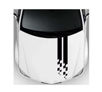 BUVBRJDR Calcomanía a Rayas Capó de Coche, para Toyota Hilux 2009-2023 Auto Stripe Techo Vinilo, Impermeable Capó del Pegatina Pegatina de Tuning Coches