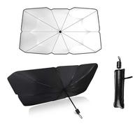 BUVBRJDR Coche Lunas Delanteras Parasoles, para Toyota C-HR 2016-2024 2025 2026 Anti UV Rayos y Aislamiento Sombrilla Plegable Coche Mantiene el Coche Más Fresco,S