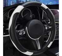 BUVBRJDR Funda Volante Coche, para VW New Beetle Cabrio (1Y7) 2002-2010 Suave Cubre Volante Antideslizante Transpirable Protector Volante Accesorios Coche Interior,C