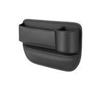 BUVBRJDR para VW Polo 2 3 1975-1994 1995 1996 1997 1998 1999 2000 2001 2002 Organizador de Asiento de Coche, Relleno de Huecos de Consola de Cuero PU, Caja de Almacenamiento de Ranura,A
