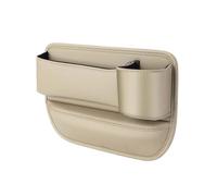 BUVBRJDR para VW Polo 2 3 1975-1994 1995 1996 1997 1998 1999 2000 2001 2002 Organizador de Asiento de Coche, Relleno de Huecos de Consola de Cuero PU, Caja de Almacenamiento de Ranura,C