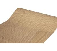 BUVU Lámina adhesiva para muebles, aspecto de madera, lámina autoadhesiva de madera, papel pintado de 45 cm x 300 cm, diseño vintage a rayas, resistente al agua, para muebles, paredes, armarios,
