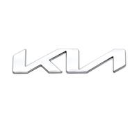 BUWAN Insignia de Metal Edición 3D Emblema para Kia KN, Letras Insignia Decoración Calcomanía para Guardabarros Maletero Trasero de Coche,C